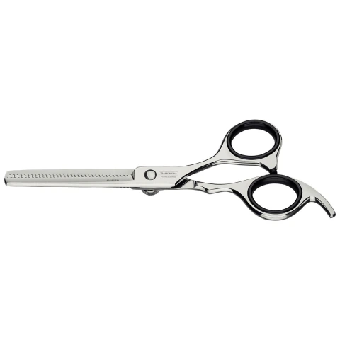 Tesoura Para Cabelo Tramontina 6 Polegadas Aço Inox Fio Desbaste Profissional Ajuste De Pressão