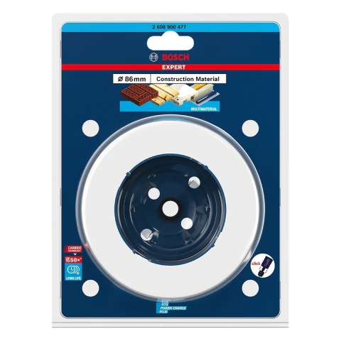 Serra Copo Bosch Expert Construction Material 86 mm 3 3/8''