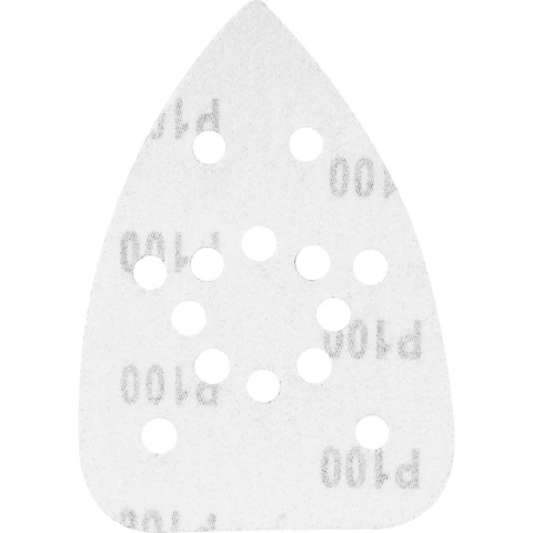 Lixa Delta Costado em Pluma 140x140x93mm G100 10 pçs Vonder