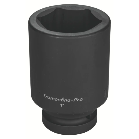 Soquete Impacto 90mm 1'' Hyper Drive Aço Cromo Molibdênio Forjado Durável Alta Qualidade Tramontina PRO