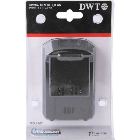 Bateria Linha Intercambiável 18V 2,0Ah IBD 1802 DWT