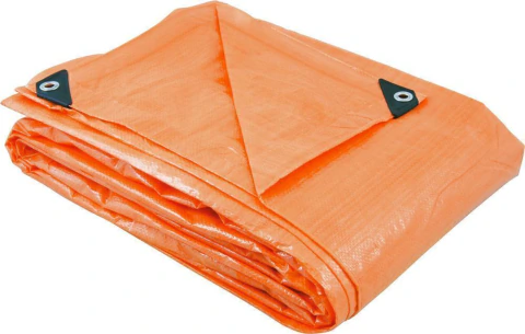 Lona polietileno 6x6m laranja 150 micras média Vonder
