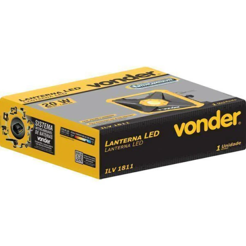 Lanterna Led 18V Ilv1811 sem Bateria sem Carregador Vonder