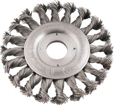 Escova Circular Torcida 4.1/2x1/2 Furo 7/8 Pol Vonder