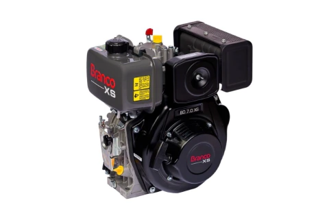 Motor Diesel 10,0CV Eixo H P. Manual BD-10.0H Briggs Branco