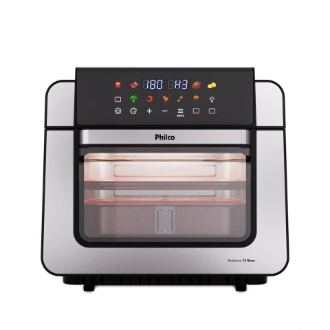 Fritadeira Air Fryer Oven Philco PAF15B 15L Resistência 1800W 220V