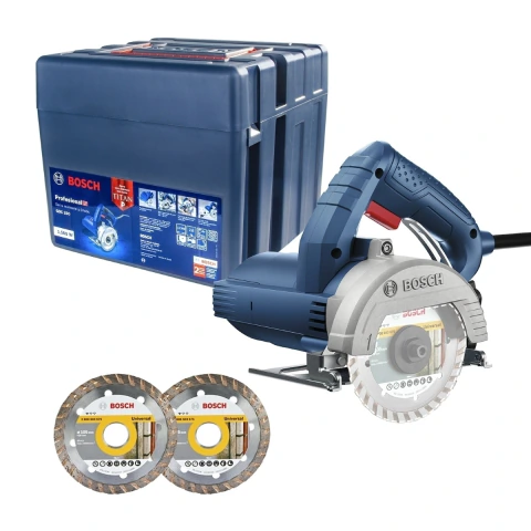Serra Mármore Bosch Gdc 150 1500W 127V 2 Discos E Maleta