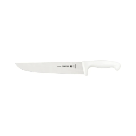 Faca Para Carne Tramontina Profissional Master 10 Polegadas Aço Inox Cabo Branco