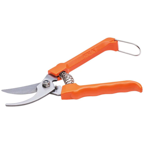 Tesoura Poda Aço Inox 18,5Cm Leve Jardinagem Profissional Segura Kala