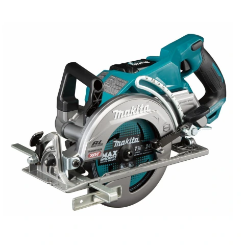 Serra Circular Sem Fio 185 mm 40V Motor BL Resistência Água Poeira Disco RS001GZ Makita