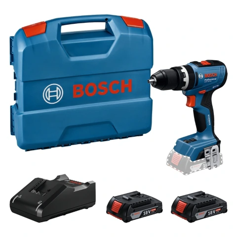 Parafusadeira Furadeira Bosch Gsb18V-65+2Baterias+Carregador