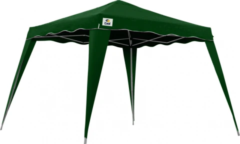 Tenda gazebo dobrável aluminio 2,40 x 2,40m verde Bel Lazer