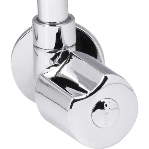 Torneira Cozinha Bica Móvel Parede 1/2'' BSP Abertura Rápida 1/4'' Liege C40 Cromado