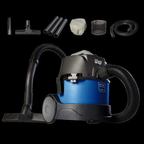 Aspirador de Água e Pó WAP GTW BAGLESS 1400W Bico Múltiplo para Carpetes e Piso Frio 127V