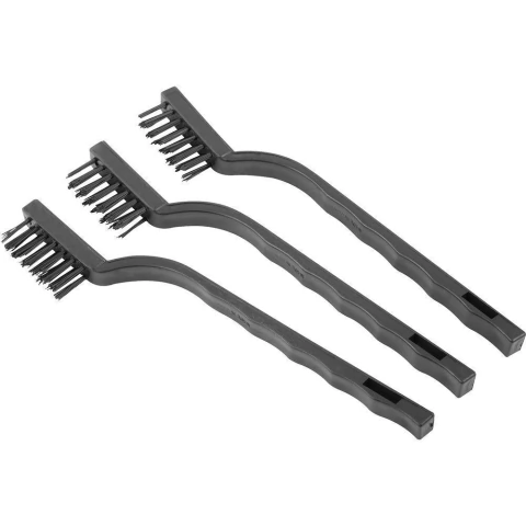 Jogo de Escovas Manuais Nylon 175mm 3 Peças Vonder