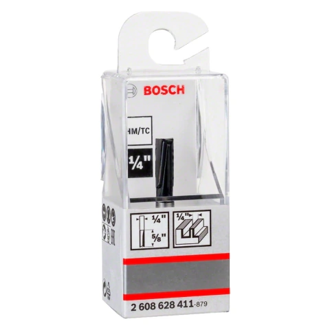 Fresa De Ranhurar Bosch Standard 1/4'' D1 6.35mm L16mm G48mm
