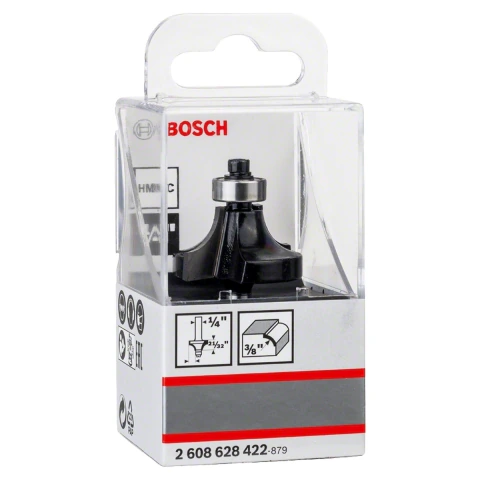 Fresa Arredondar Bosch Standard 1/4'' 9,5X31,8X16,2mm G57mm