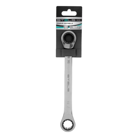 Chave Estrela 18-19 mm Aço Cromo Vanádio 1 Peça Stels