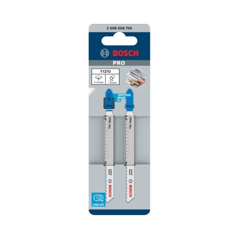 Lâmina De Serra Tico-Tico T127D Bosch Pro Alu 2Pçs