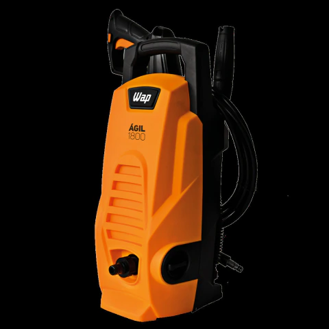 Lavadora de Alta Pressão WAP Ágil 1800 1400W 1300 PSI Sistema Stop Total 220V