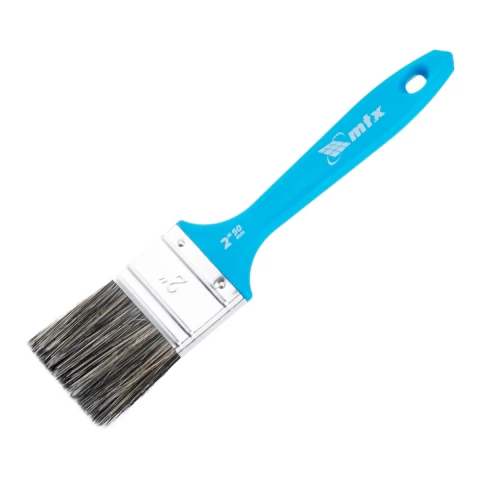 Trincha Pincel 2 Polegadas Para Tinta Látex E Acrílica Cerdas Mistas Cabo De Plástico Mtx