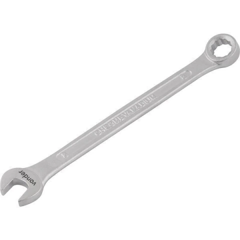 Chave combinada 08mm cromo vanádio fosco cartela Vonder