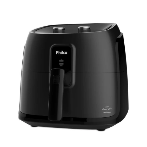 Fritadeira Air Fryer Philco PAF90B 9 Litros Cesto Quadrado Gold 127V