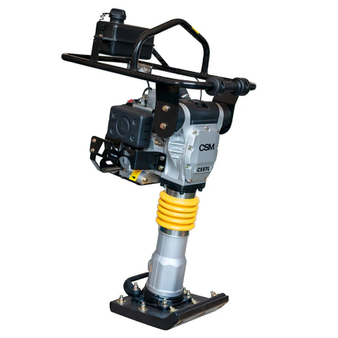 Compactador De Solo 4 HP 1325 kgf CS75L Sapato 340x290 mm 73 kg Performance Profissional Obras CSM