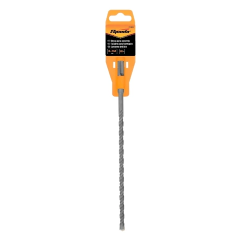 Broca Para Concreto 8 X 260 Mm Sds Plus 1 Peça Sparta