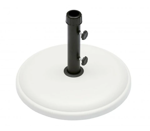 Base 16 Kg p/ Ombrellone Concreto Expand. Branco - Bel Lazer