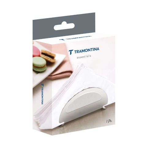 Porta Guardanapos Tramontina Cosmos Aço Inox Resistente Para Mesa Posta Decoração Sofisticada