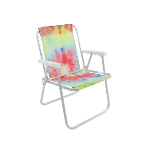 Cadeira Bel Alta Aluminio Comfort Tie Dye