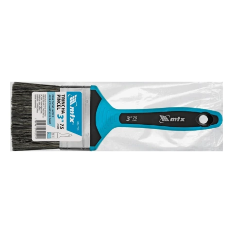 Trincha 3'' Tintas Látex E Acrílicas Cerdas Mistas Cabo MTX
