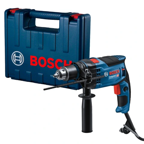Furadeira De Impacto Bosch Gsb 16 Re 850W 127V Em Maleta