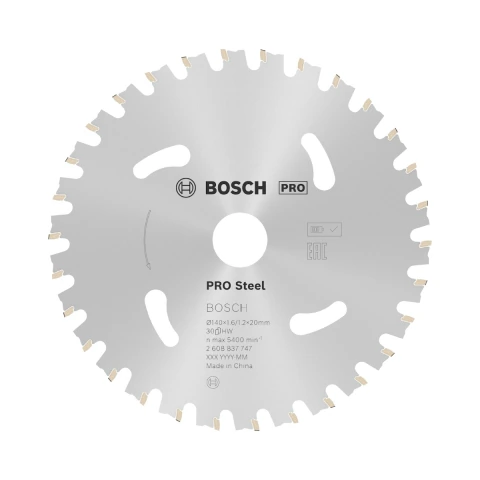 Disco De Serra Circular Bosch Pro Steel Cordless 140mm 30D