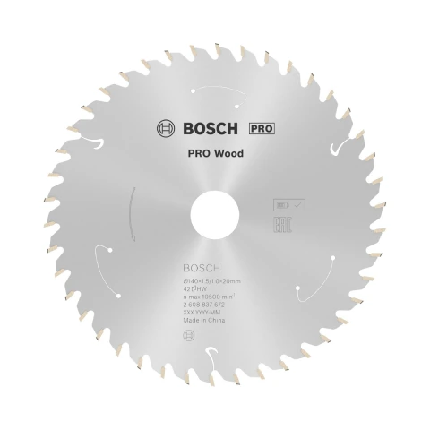 Disco De Serra Circular Bosch Pro Wood Cordless 140mm 42 D