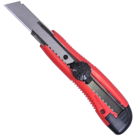 Estilete Profissional 18mm Modelo 500 Cortes Precisos Worker