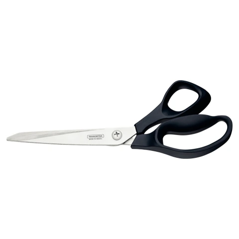 Tesoura De Costura Tramontina 10 Polegadas Aço Inox Microsserrilhado Cabo Polipropileno Onix