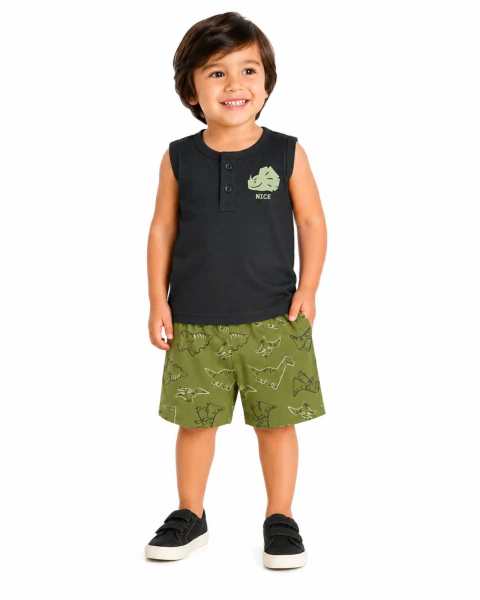 Conjunto Brandili infantil para menino tamanho 2