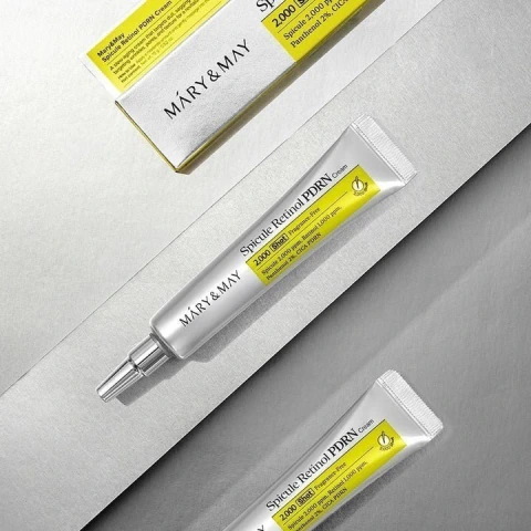 Mary&May - Crema de retinol y PDRN con espículas [15 g]