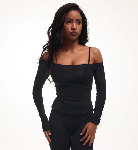 Off Shoulder Long Sleeve