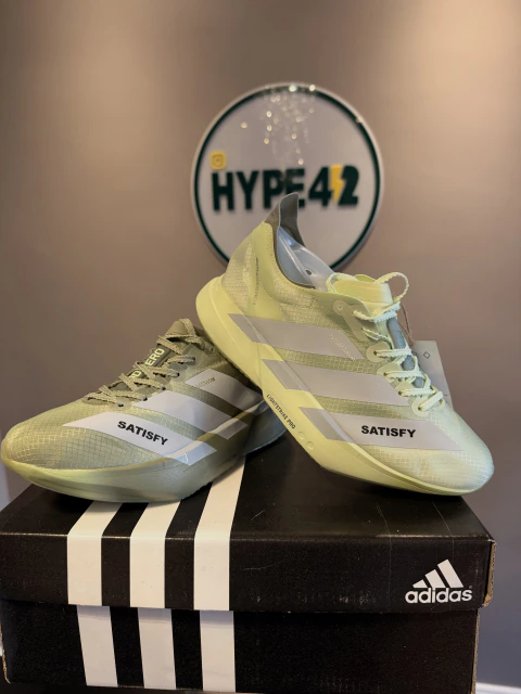 Adidas Adizero Adios Pro 4 x SATISFY — Pistache