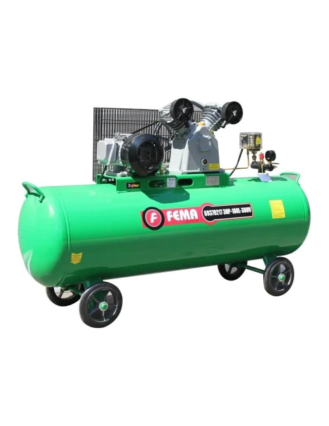 Compresor 180l 3hp Bicilindrico Correa 380 V Fema_69370217