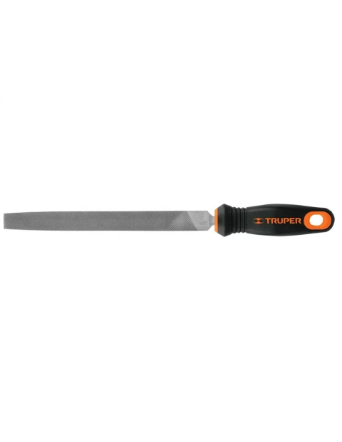 Lima Plana Bastarda 20cm C/mango Truper 15311