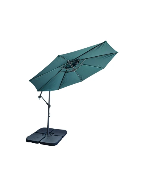 Sombrilla Banana Verde Oscura 2.7m Tromen 95-023-103