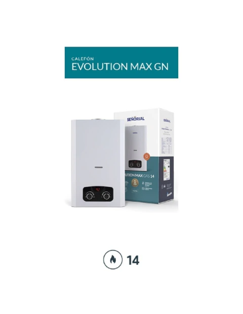 Calefon Evolucion Max 14l Gn Señorial 330115