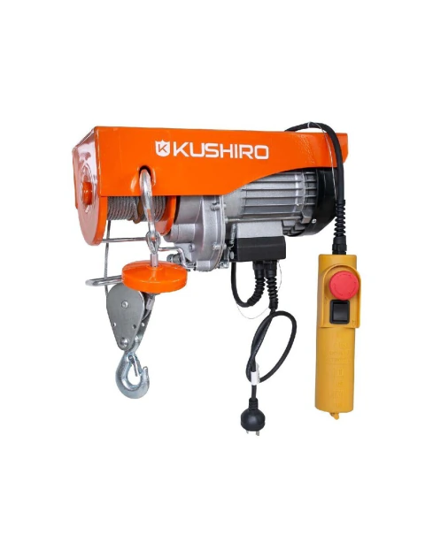 Aparejo Electrico 250/500kg 220v 12mt Kushiro Aek 500d