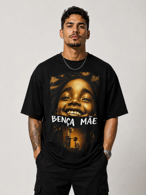 Camiseta Oversize Bença Mãe - comprar online