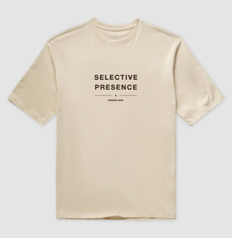 Camiseta Oversized - SELECTIVE PRESENCE - NODISTURB