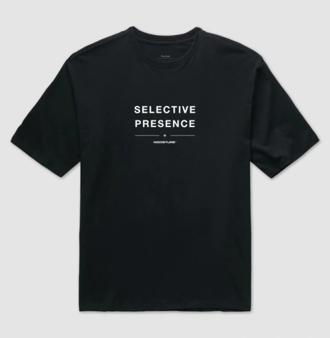 Camiseta Oversized - SELECTIVE PRESENCE - comprar online